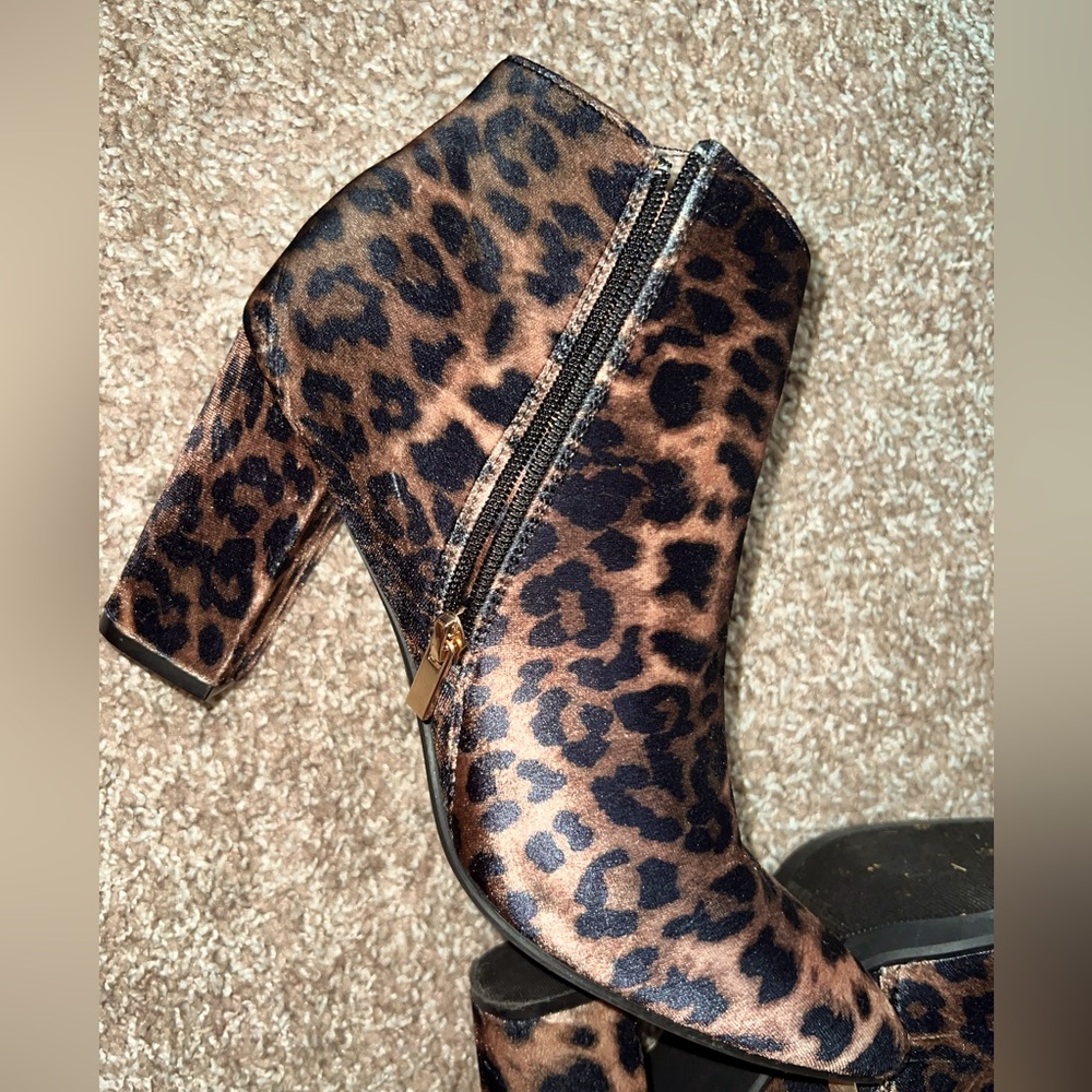 Cheetah boots